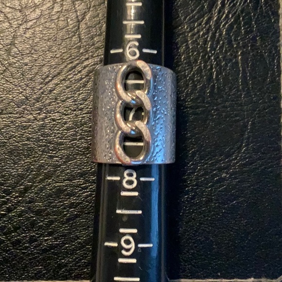 Jewelry - Heavy Thick Silver Chain Ring